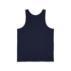 Cute Border Collie Dog Graphic Unisex Jersey Tank Top, Casual Summer Top, Pet Lover Gift, Dog Mom Apparel, Animal Lovers Clothing