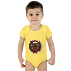 Christmas German Shepherd Puppy Bodysuit for Infants, Cute Baby Outfit, Baby Shower Gift, Infant Christmas Apparel, Adorable  GSD Babywear