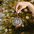 German Shorthaired Pointer First Christmas Glass Ornament | Happy GSP