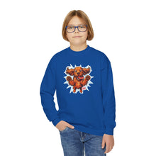 Load image into Gallery viewer, Happy Leaping Cocker Spaniel Sweatshirt | Youth Crewneck