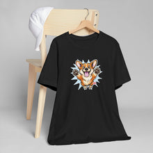 Load image into Gallery viewer, Happy Corgi Jumping T-Shirt | Cute Dog Illustration