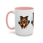 Playful Collie Puppy Accent Coffee Mug - Perfect Gift for Dog Lovers, Pet Owners, Animal Enthusiasts, Birthday, Holidays