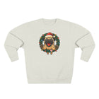 Festive Pug Sweatshirt, Unisex Crewneck, Holiday Gift, Dog Lover Apparel, Christmas Sweater, Cozy Winter Wear