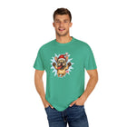 Festive French Bulldog T-shirt, Holiday Shirt, Unisex Tee, Dog Lover Gift, Christmas Apparel, Cute Pet T-shirt