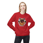 Playful Pug Crewneck Sweatshirt - Cozy Unisex Fleece, Dog Lover Gift, Pet Apparel, Cute Sweatshirt, Fun Dog Design