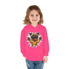 Adorable Toddler Fleece Hoodie with Playful Pug Design, Kids Pullover, Cute Dog Sweater, Pet Lover Gift, Cozy Toddler Apparel