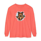 Happy Collie Dog Design Long Sleeve T-Shirt for Dog Lovers