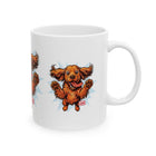 Playful Cocker Spaniel Dog Ceramic Mug - Perfect Gift for Pet Lovers, Dog Owners, Coffee Lovers, Cute Animal Lover, Fun Home Decor