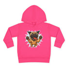 Adorable Toddler Fleece Hoodie with Playful Pug Design, Kids Pullover, Cute Dog Sweater, Pet Lover Gift, Cozy Toddler Apparel