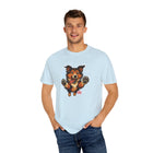 Playful Collie Dog Graphic T-Shirt, Unisex Pet Lover Tee, Casual Wear, Birthday Gift, Collie Lover Apparel, Graphic Tees for Dog Owners