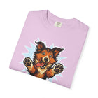 Playful Collie Dog Graphic T-Shirt, Unisex Pet Lover Tee, Casual Wear, Birthday Gift, Collie Lover Apparel, Graphic Tees for Dog Owners