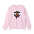 Playful Dachshund Dog Crewneck Sweatshirt | Funny Dog Lover Gift, Unisex Sweatshirt, Pet Owner Apparel, Casual Cozy Wear, Birthday Gift