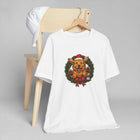 Festive Golden Retriever Dog Lover T-Shirt | Holiday Gift, Unisex Christmas Tee, Animal Lover Apparel, Cute Pet Shirt, Funny Dog Shirt