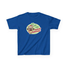 Load image into Gallery viewer, Christmas Frenchie Christmas Kids Tee - Ho Ho Ho, Holiday T-Shirt, Gift for Boys/Girls, Cute Festive Outfits, Winter Wear, Youth Apparel