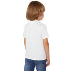 Happy Jumping Weimaraner Dog Toddler T-shirt | Playful Puppy Illustration
