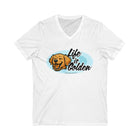 Golden Retriever T-Shirt, Dog Lover Gift, Cute Puppy Tee, Animal Face Shirt, V-Neck Top, Golden Puppy Mom