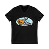 Golden Retriever T-Shirt, Dog Lover Gift, Cute Puppy Tee, Animal Face Shirt, V-Neck Top, Golden Puppy Mom