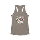Chihuahua Racing Tank, Dog Lover Graphic Tee, Happy Pet Sleeveless Shirt, Excited Chiwawa Top, Dog Print Workout Singlet