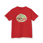 Christmas Frenchie Christmas Kids Tee - Ho Ho Ho, Holiday T-Shirt, Gift for Boys/Girls, Cute Festive Outfits, Winter Wear, Youth Apparel