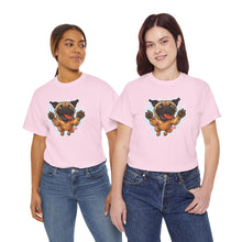 Load image into Gallery viewer, Playful Pug Unisex Tee - Fun Pet Lover T-Shirt, Gift for Dog Owners, Casual Attire, Animal Enthusiast Apparel, Cute Graphic Tee