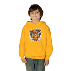 Happy Dachshund Illustration Hoodie | Kids Pullover Sweatshirt