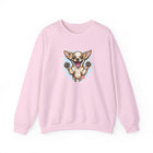 Chihuahua Splash Crewneck Sweatshirt  Cute Jumping Puppy Graphic