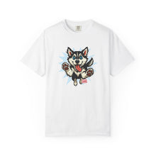 Load image into Gallery viewer, Playful Dog Lover T-Shirt, Cute Pet Tee, Gift for Animal Lovers, Casual Wear, Summer Outfit