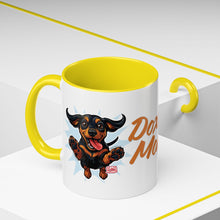 Load image into Gallery viewer, Doxie Mom Coffee Mug | Cute Dachshund Mom Gift (11oz Accent Mug)