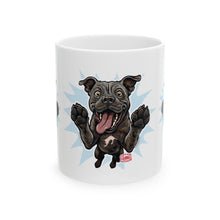 Load image into Gallery viewer, Ceramic Mug, Happy Cane Corso Dog, Coffee Mug, Dog Lover Gift, Pet Owner Present, Animal Ceramic Cup, Gift for Dog Parents