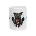 Ceramic Mug, Happy Cane Corso Dog, Coffee Mug, Dog Lover Gift, Pet Owner Present, Animal Ceramic Cup, Gift for Dog Parents