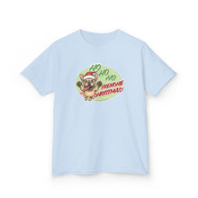Load image into Gallery viewer, Christmas Frenchie Christmas Kids Tee - Ho Ho Ho, Holiday T-Shirt, Gift for Boys/Girls, Cute Festive Outfits, Winter Wear, Youth Apparel