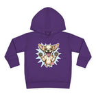 Happy Jumping Chihuahua Toddler Hoodie | Cute Dog Paw Print Design