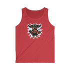 Playful Dachshund Dog Graphic Tank Top, Pet Lover Gift, Summer Style, Fitness Apparel, Casual Wear, Animal Lover Clothing