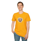 OMG Red Nose Pitbull Unisex Softstyle Shirt - A Happy and Excited Pit Bull on a High Quality Shirt for Dog Lovers