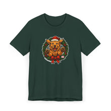 Load image into Gallery viewer, Festive Golden Retriever Dog Lover T-Shirt | Holiday Gift, Unisex Christmas Tee, Animal Lover Apparel, Cute Pet Shirt, Funny Dog Shirt