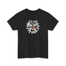 Load image into Gallery viewer, Cute Siberian Husky Dog Graphic Unisex Heavy Cotton Tee | Pet Lover Gift, Husky Apparel, Fun Casual Wear