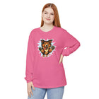 Happy Collie Dog Design Long Sleeve T-Shirt for Dog Lovers