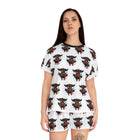 Happy Dachshund Women's Pajama Set - Cozy, Cute, Relaxing Lounge Wear, Perfect for Sleepovers, Gifts, Comfortable Nightwear