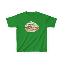 Load image into Gallery viewer, Christmas Frenchie Christmas Kids Tee - Ho Ho Ho, Holiday T-Shirt, Gift for Boys/Girls, Cute Festive Outfits, Winter Wear, Youth Apparel
