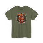 Festive Vizsla Dog Graphic Tee | Unisex Heavy Cotton Shirt for Dog Lovers, Holiday Gift, Animal Lover Apparel, Christmas Tee, Cozy Comfort