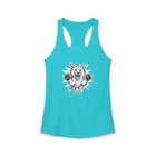 Women's Ideal Happy Husky Puppy Racerback Tank