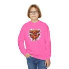 Happy Leaping Cocker Spaniel Sweatshirt | Youth Crewneck