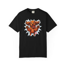Load image into Gallery viewer, Playful Cocker Spaniel Dog Graphic T-Shirt, Pet Lover Tee, Unisex Cotton Top, Fun Gift for Dog Owners, Casual Wear Shirt
