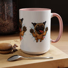 Pug Lover's Accent Coffee Mug, Cute Dog Mug, Pet Gift, Animal Lover's Present, Gift for Dog Owners, Funny Mug