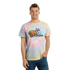 Fun Tie-Dye Tee with 'Life is Golden' Design, Colorful Spiral Shirt for Dog Lovers, Casual Summer Wear, Gift for Pet Owners, Tie-Dye T-Shirt