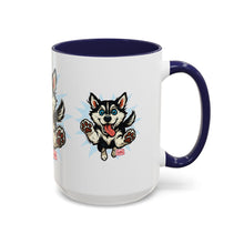 Load image into Gallery viewer, Playful Siberian Husky Dog Coffee Mug, Cute Pet Lover Gift, Fun Drinkware, Husky-Themed Present, Mother's Day Gift