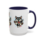 Playful Siberian Husky Dog Coffee Mug, Cute Pet Lover Gift, Fun Drinkware, Husky-Themed Present, Mother's Day Gift