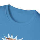 OMG Red Nose Pitbull Unisex Softstyle Shirt - A Happy and Excited Pit Bull on a High Quality Shirt for Dog Lovers