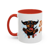 Load image into Gallery viewer, Doxie Mom Coffee Mug | Cute Dachshund Mom Gift (11oz Accent Mug)