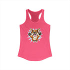 Cute Leaping Corgi Racerback Tank | Playful Happy Corgi Design